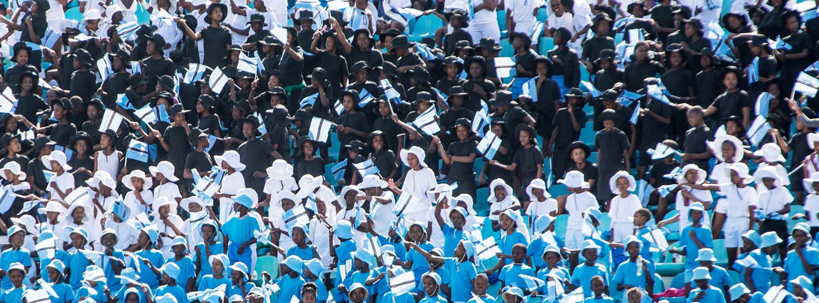 Botswana Flag Parade